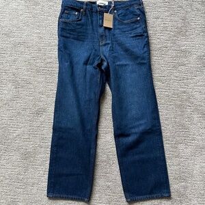 Boden High Rise Rigid Straight jeans